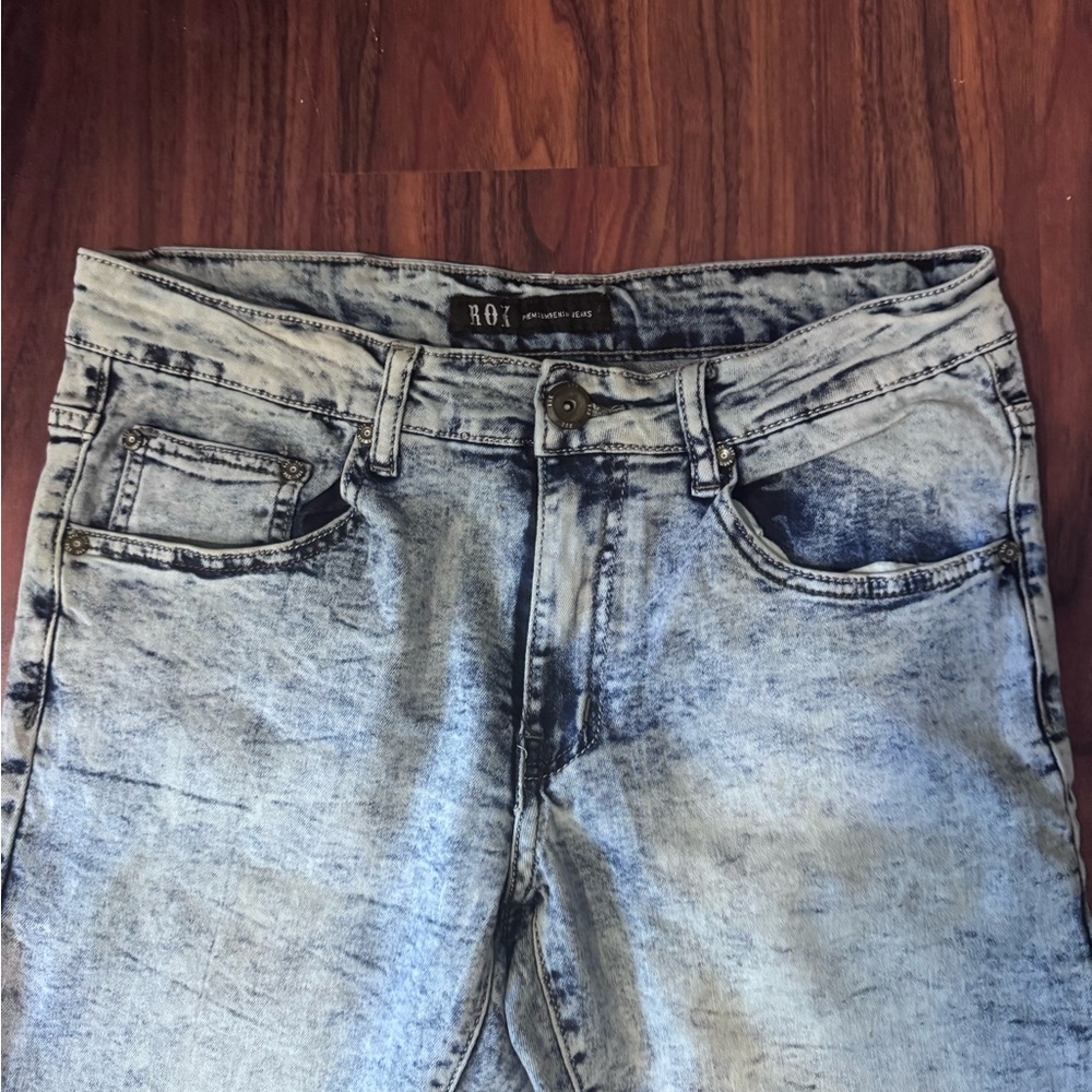 Men's Slim Fit Jeans in Light Blue